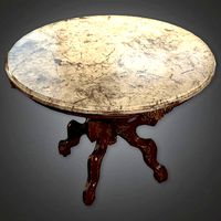 ATT - Table Marble 01 Antiques - PBR Game Ready