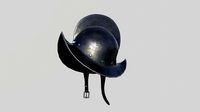 Conquistador Morion Helmet02