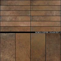 Ariana Ceramica Worn Copper 100x600 Set 1