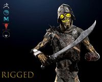 Skeleton Soldier 3 RIGGED