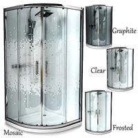 Semi-circular Shower Cabins