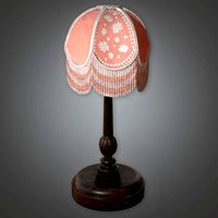 ATT - Pink Lamp with White Details Antiques - PBR Game Ready