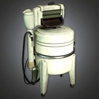 ATT - Old Washing Machine Antiques - PBR Game Ready