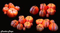 Stylized Pumkin Props