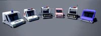 Cartoony Vehicle Pack 1