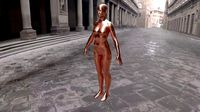 3D model Gold Female in Maxon 4d Cinema r 20