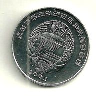 Texture set of 4 coin types of Korea Nort