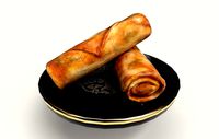 Asia food Spring rolls