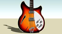 Guitar - Rickenbacker 12 String - Tobacco Sunburst Finish
