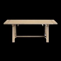 Wood Farmhouse Leona clean Dining Table