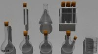 PBR Labkit flasks
