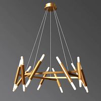 Le Pentagon Chandelier Jonathan Browning