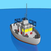 Cartoon Boat