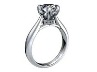 Engagement Ring Hybrid 3D File For Render Animation-CC104