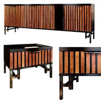 Nightstand sideboard Zafira by Medusa Home