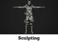 Oni Sculpt High poly