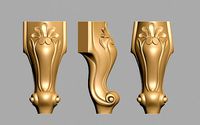 Carved Leg