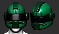 helmet high poly sculpt 3d printable