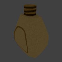 Cartoony (?) Flask / Canteen