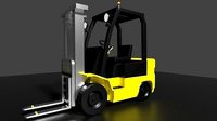 Low-Poly Forklift