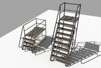 Industrial Warehouse Stair