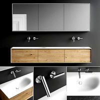 Falper Shape Evo Vanity Unit Set 3