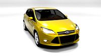 FORD FOCUS 2012 LOWPOLY
