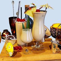 Cocktail Set Pina Colada