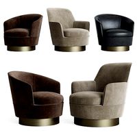 Minotti Jacques Low High Armchair