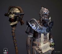 Warlock wizard gameready