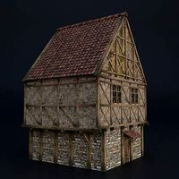 OLD MEDIEVAL BUILDING 04