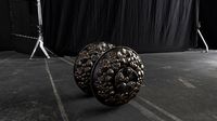 Brass Door Handles 3D model