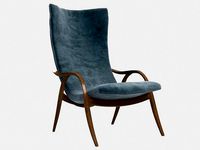 Signature Armchair fh429 by Carl Hansen max fbx obj