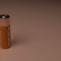 Battery, LuxRender
