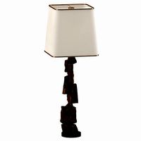 Large Brutalist Cubist Lamp Maurizio Tempestini