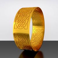 Celtic Knot Bangle v2