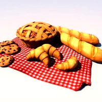 Cartoon Pastries