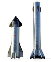Starship and Super Heavy booster SpaceX