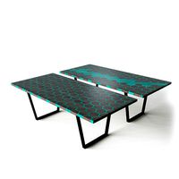Epox Wood Hex Table