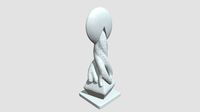 ScuHighly detailed model of lampture