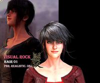 Visual Rock - Hairstyle01