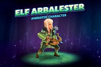 Elf arbalester animated character