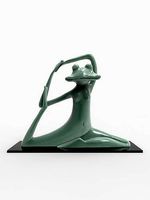 Meditating frog  | 3D