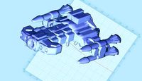 Terran battlecruiser  | 3D