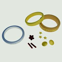 Final Fantasy 7 Remake Aeris Aerith accessories set | 3D