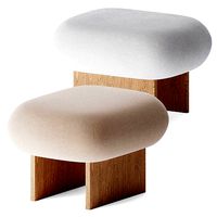 Lart Single ottoman by Fomu