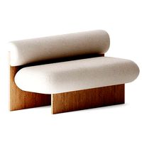 LArt Double Lounge Chair by Fomu