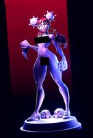 Corona-Chan | 3D