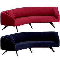 Fifth Avenue Angled Sofa by Vladimir Kagan