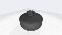 box with ornament | 3D